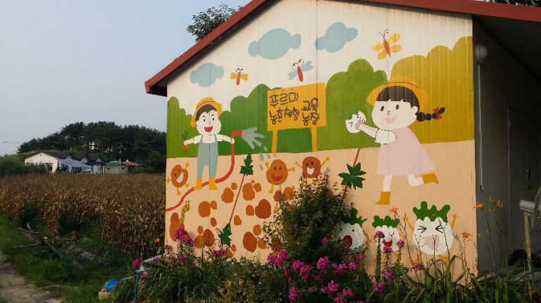 감자체험학습장